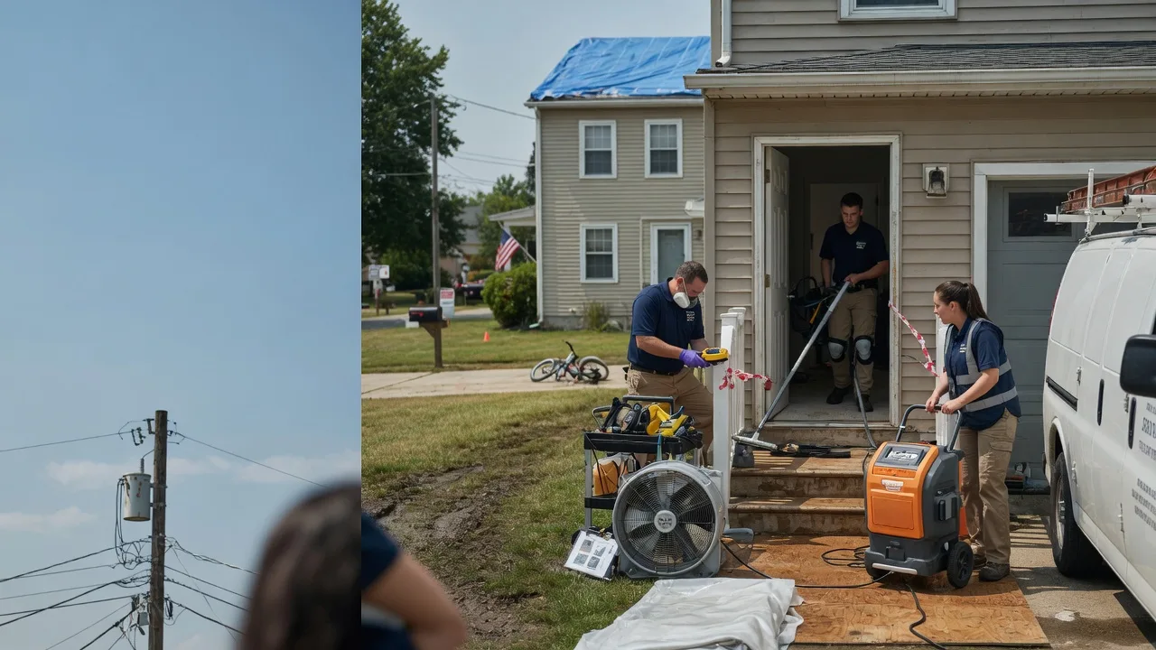Water Damage Repair in Woodville, VA near me